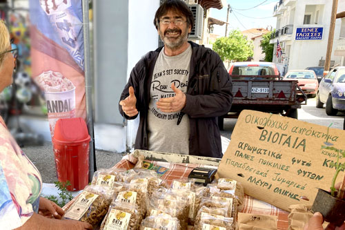 Kostas Konstantinidis, Wochenmarkt Kilkis, Axiopoli, Thessaloniki